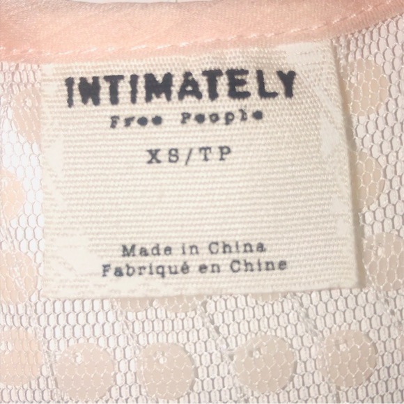 NWT Free People Intimately XS, Sheer Sequined, Slip Dress, Razorback Pink/Peach - Picture 6 of 10